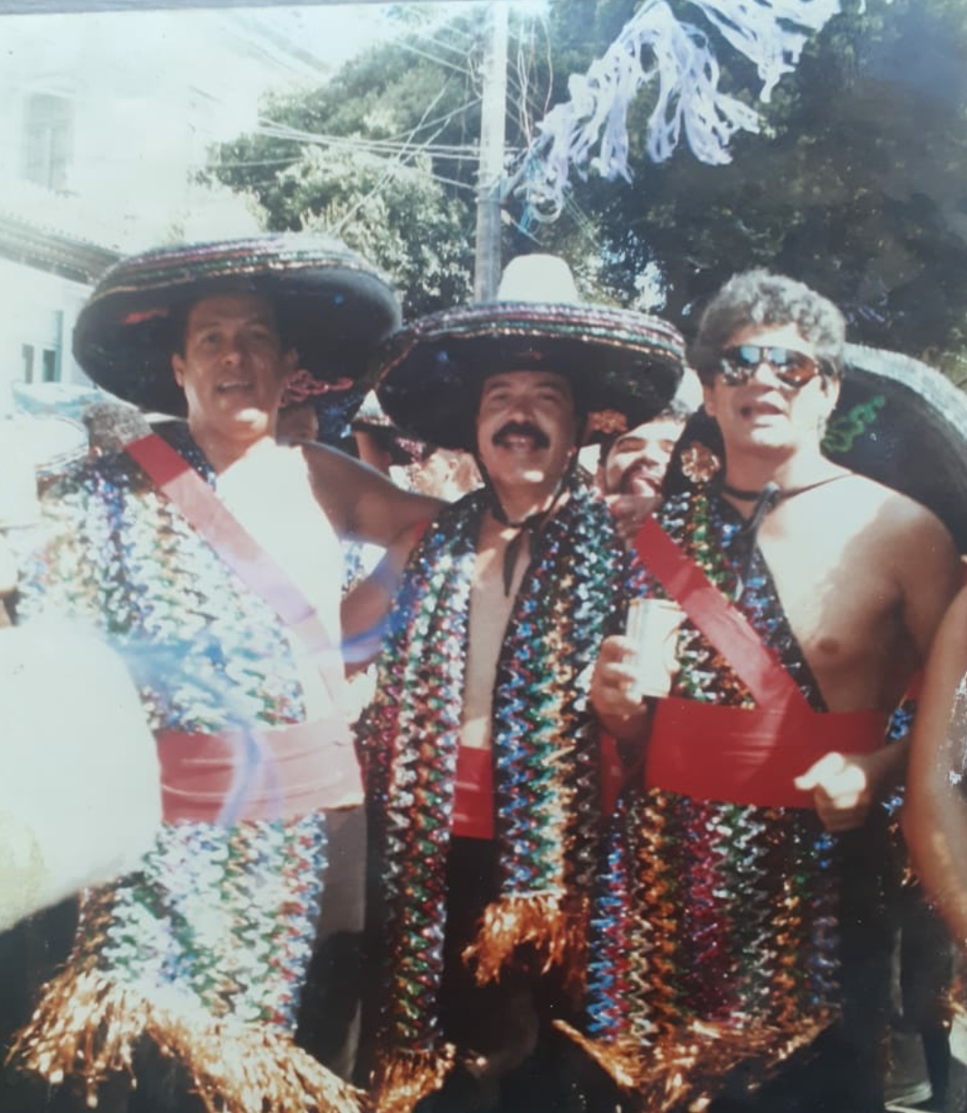 Reinaldo Moura e o irmão Wilson